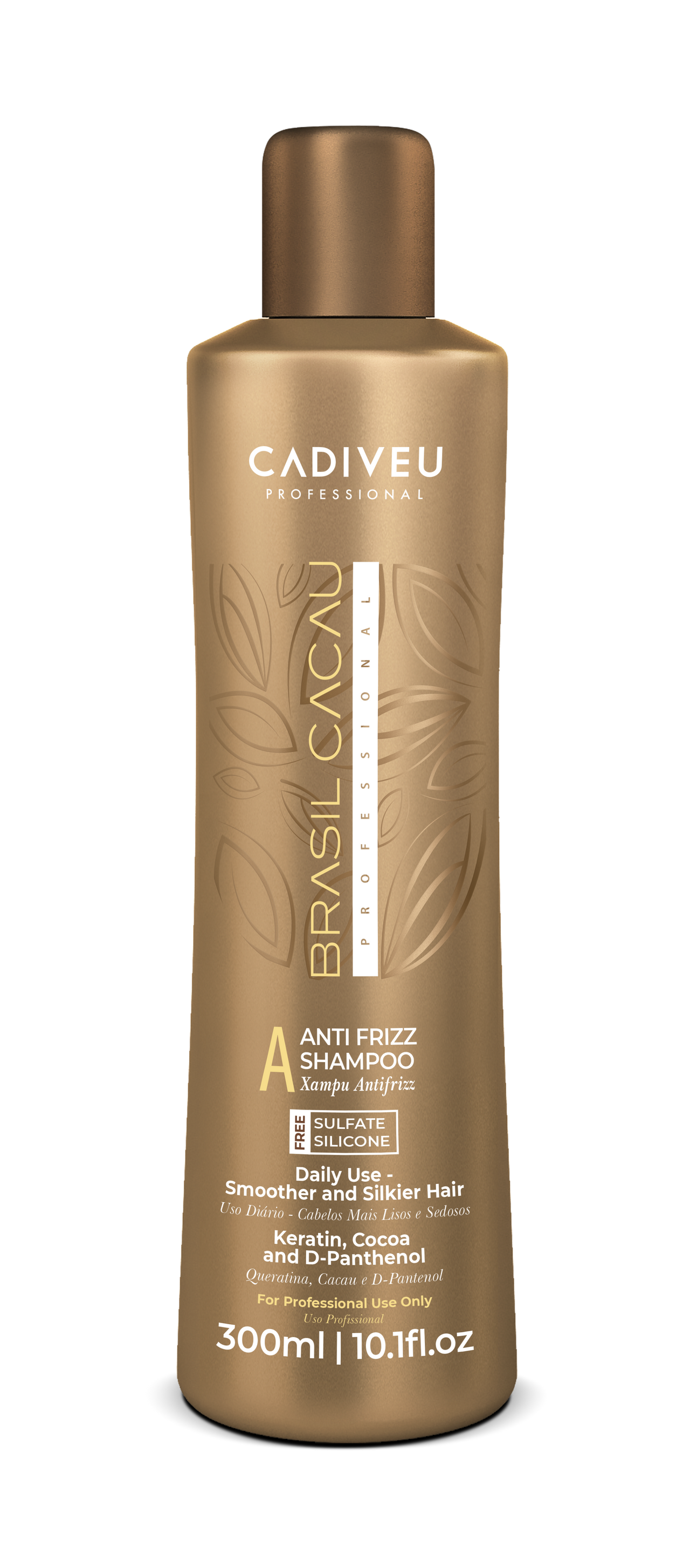 CADIVEU - Anti Frizz Sulfate Free, Shampoo 300ml
