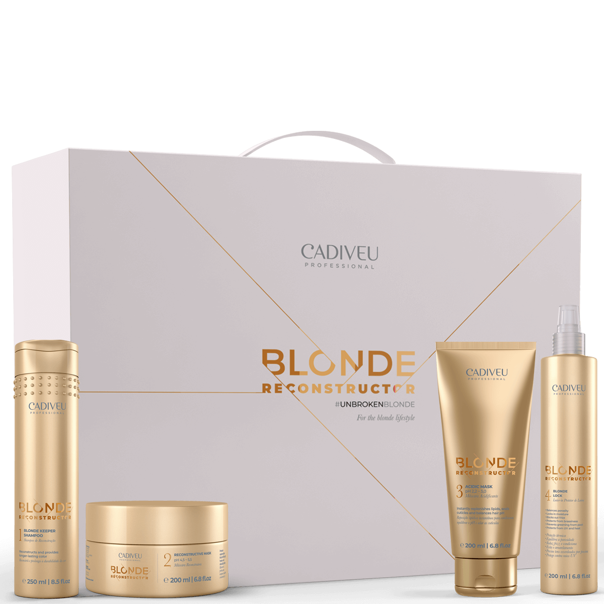 CADIVEU - Blonde Reconstructive, Mask 200g