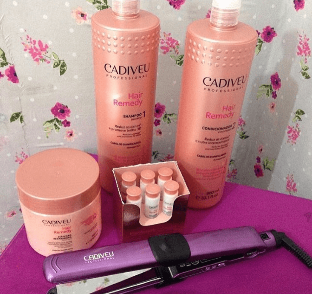 CADIVEU - Hair Remedy Repair Dose, Box 10 units
