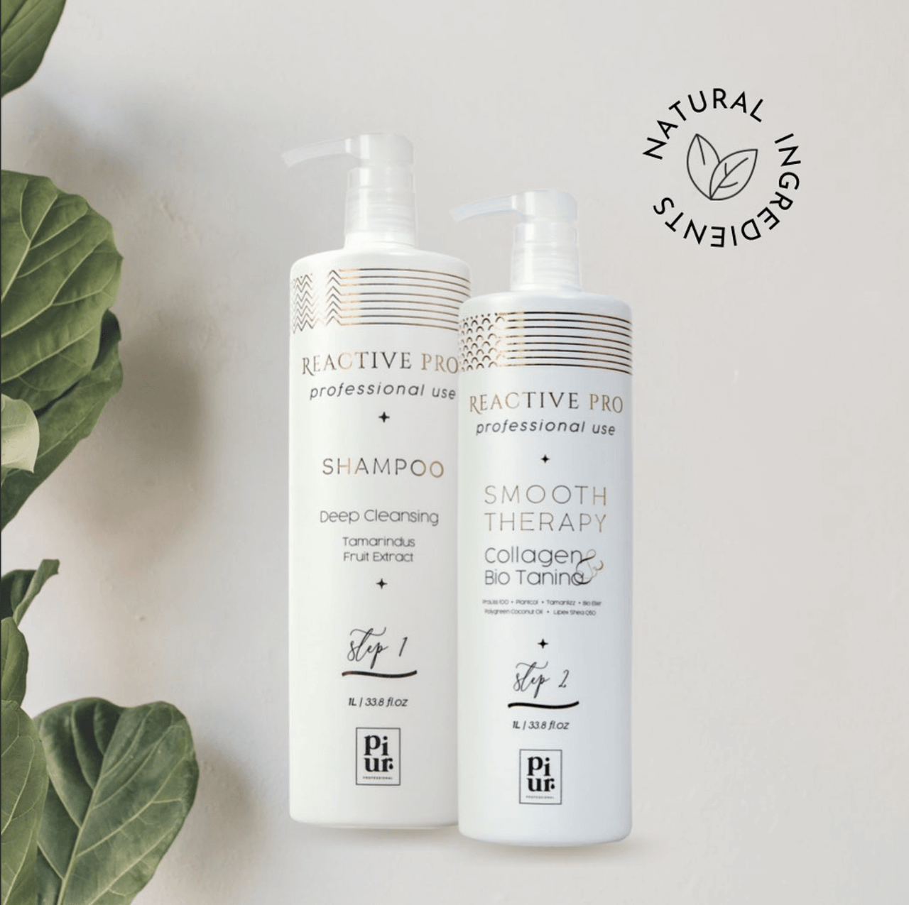 PIUR - ReactivePro Deep Cleansing, Shampoo 1L