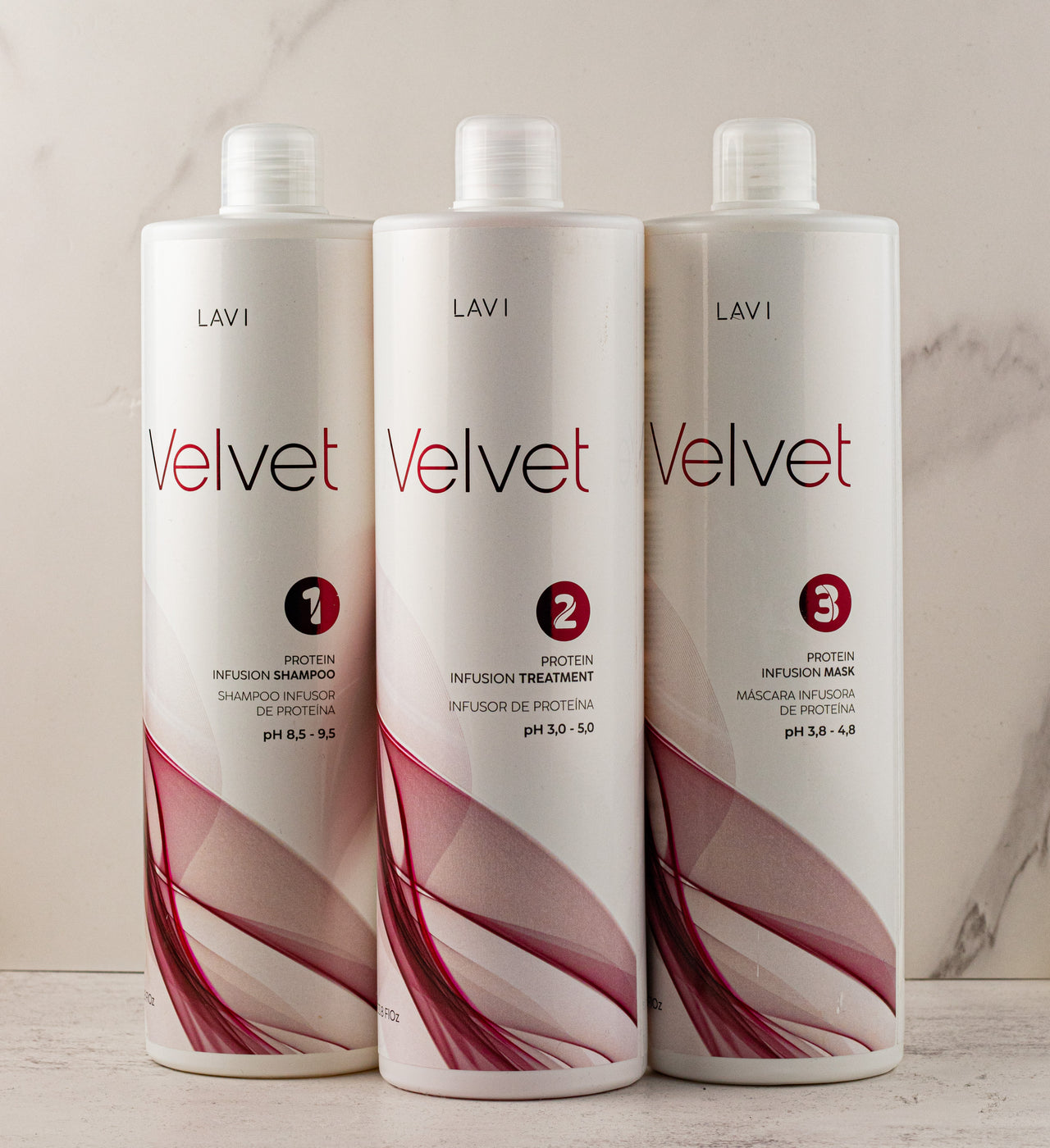 Lavi - Velvet Protein Infusion Treatment Kit 1L