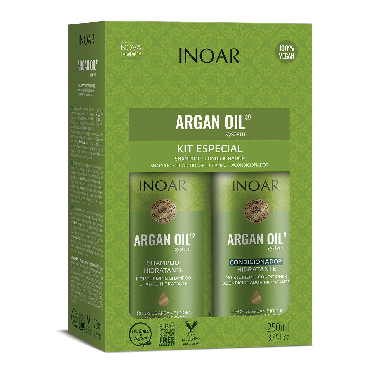 Inoar - Argan Oil Kit 250ml