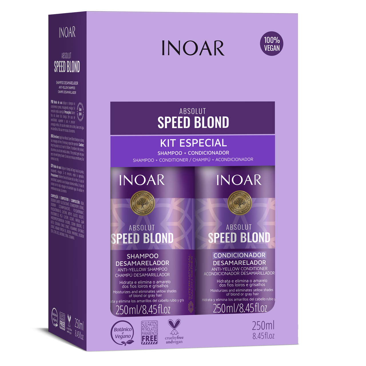 Inoar - Speed Blond Kit 250ml