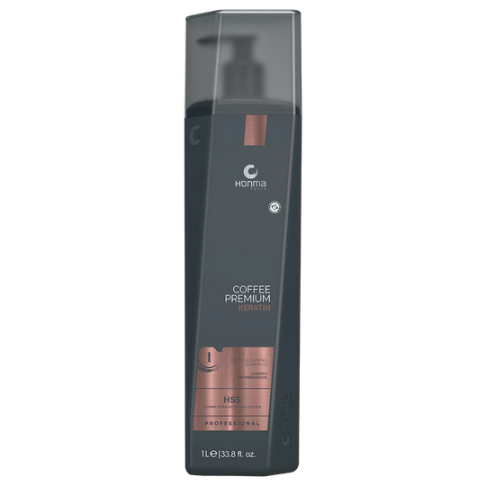 Honma Tokyo - Coffee Premium Keratin Deep Cleaning Shampoo 1L