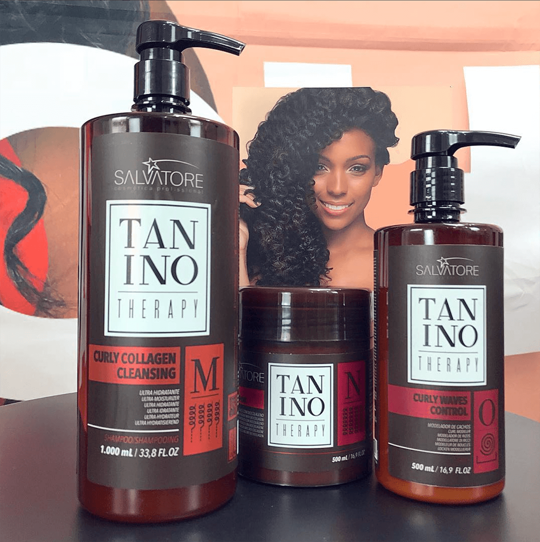 SALVATORE - M Curly Collagen, Shampoo 1L