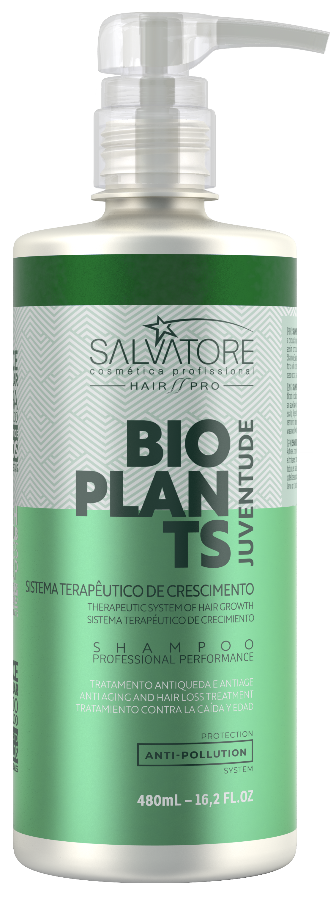Salvatore - Shampoo Bioplants Juventude 480ml