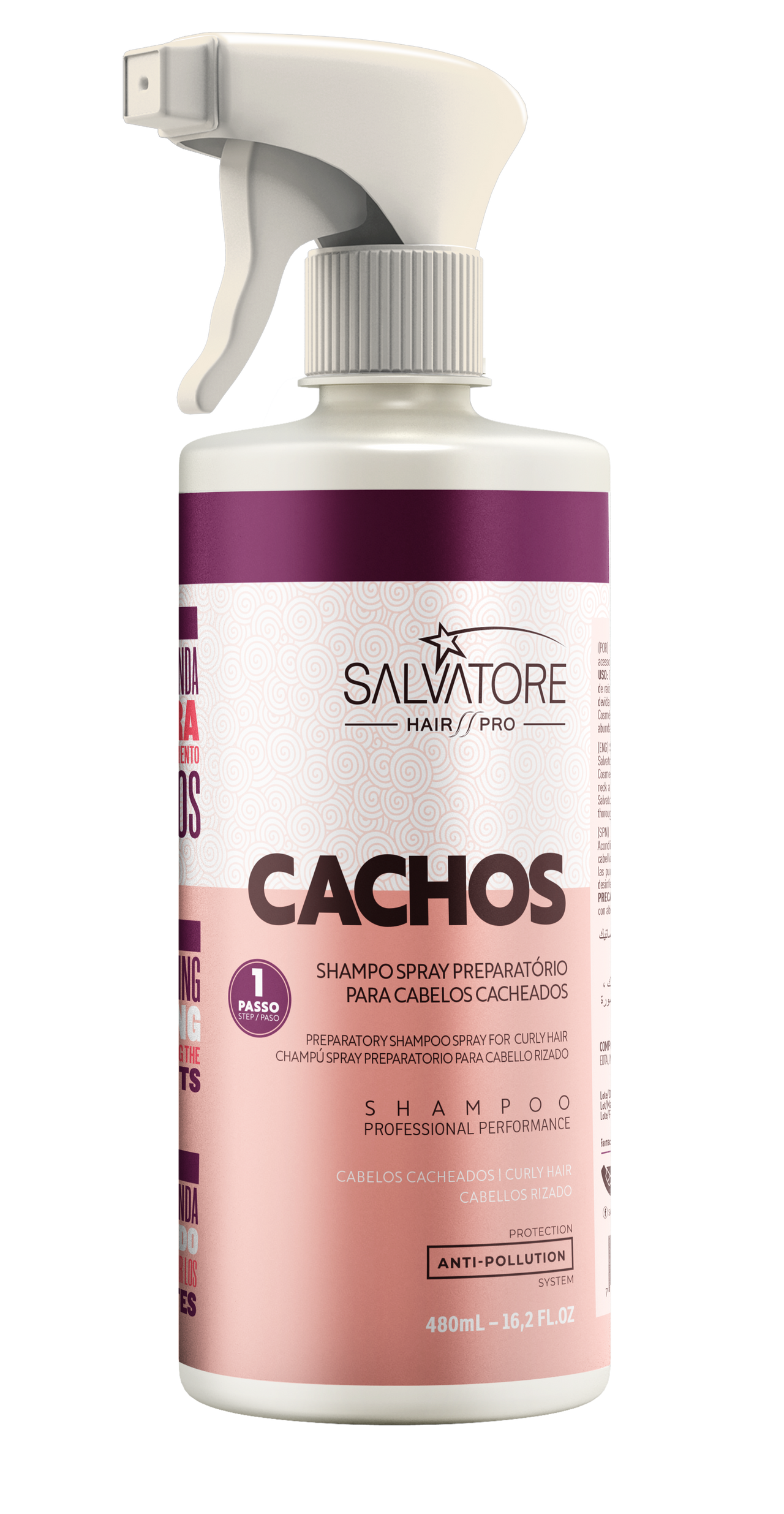 Salvatore - Curl Spray Shampoo 480ml